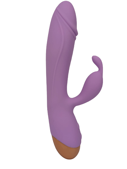 Vibrador-Conejo-Deformado-Morado